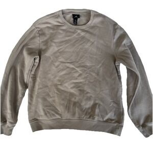 H&M‎ Men's Medium pullover crewneck brown beige sweater